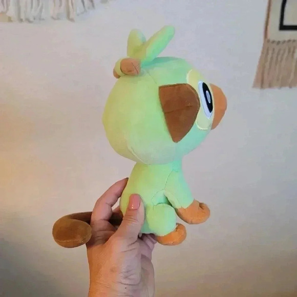 Pokemon Grookey and Sobble 8in Plush Stuffed Animal New With Tags - Picture 7 of 9